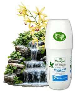 Allume Potassio roll’on Muschio Vaniglia Bio 75ml