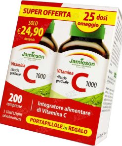 Jamieson Vitamina C 1000mg DuoPack  200 compresse
