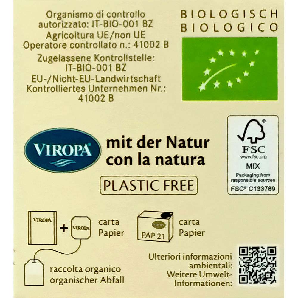 Viropa Infuso Allegria bio 15 filtri - immagine 4