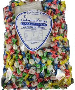 Caramelle frutta mista senza zucchero 1kg Golosina