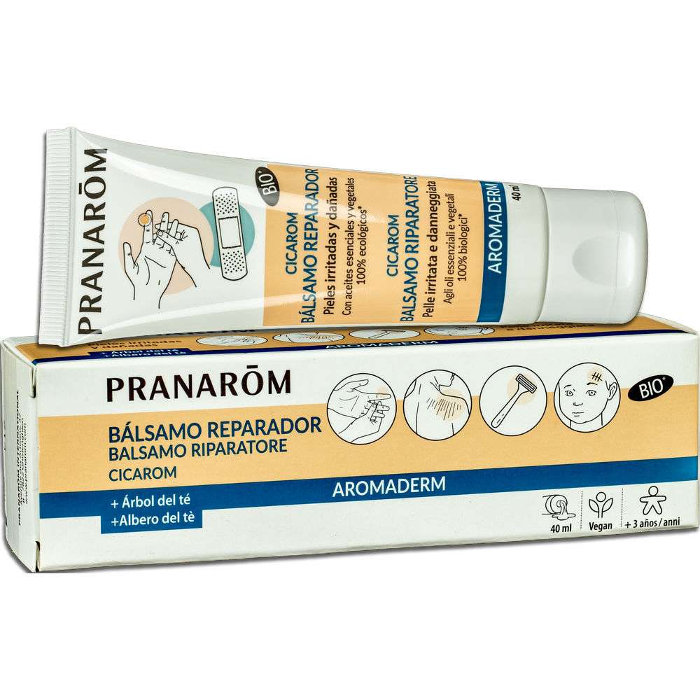 Pranarom Cicarom Balsamo Riparatore Bio 40ml - immagine 2