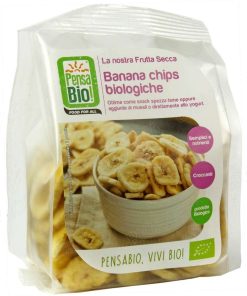 Banana chips bio 150g Pensa bio