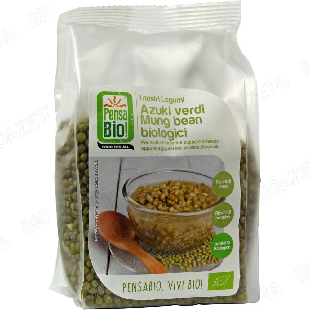 Azuki verdi (mung been) bio 500g Pensa bio