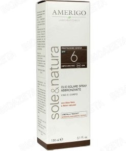 Amerigo olio solare spray abbronzante 150ml