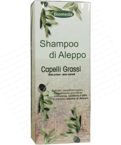 Aleppo shampoo capelli grassi 200ml Biomeda