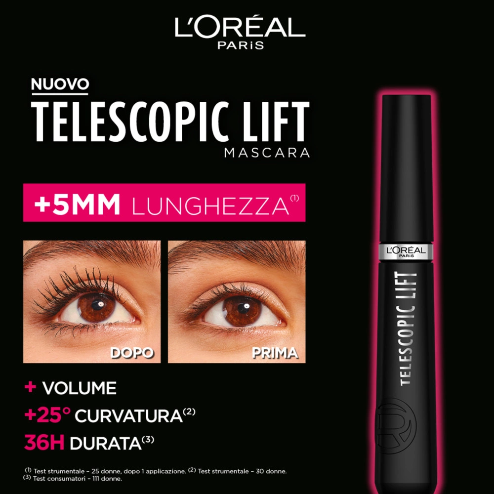 L’Oréal Paris Telescopic Lift Mascara Nero - immagine 3