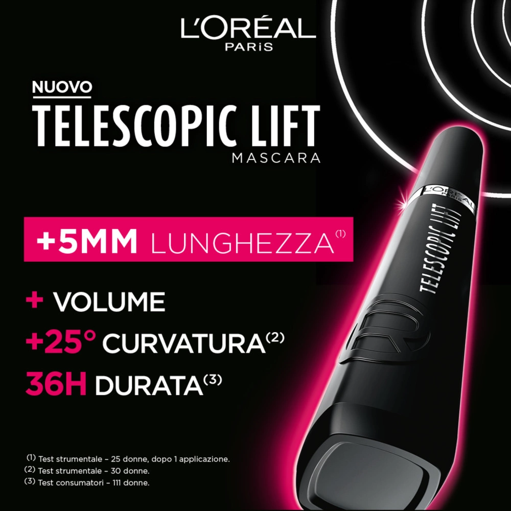 L’Oréal Paris Telescopic Lift Mascara Nero - immagine 6