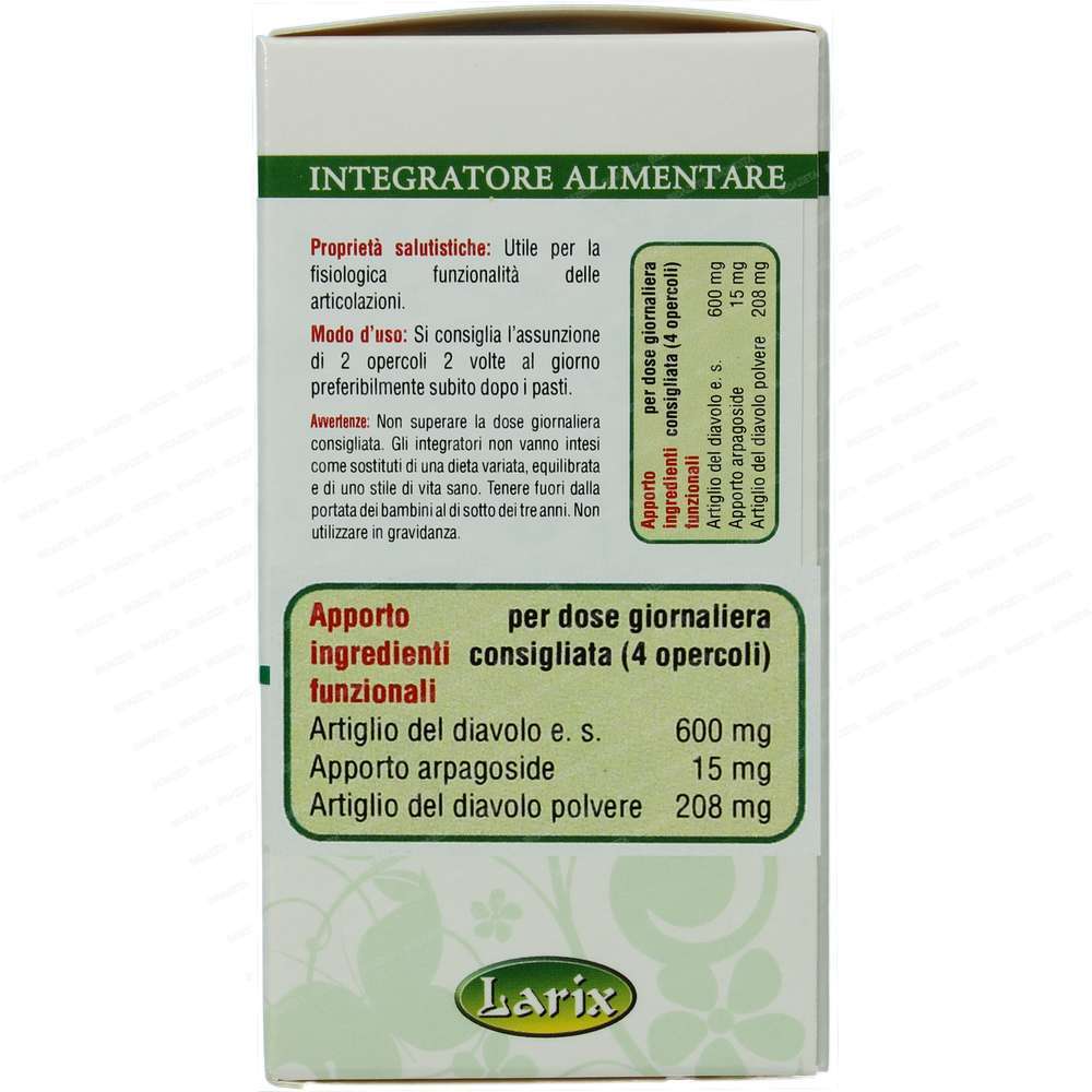 Artiglio del diavolo 60 capsule Larix - immagine 3