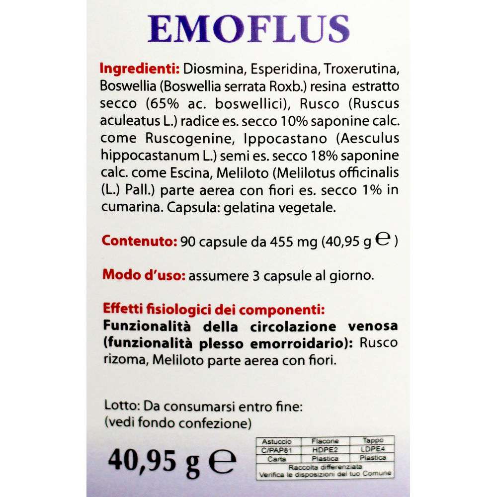 Emoflus 90 capsule Larix - immagine 2