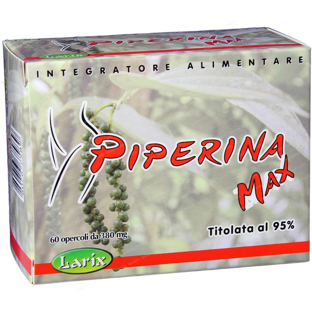 Piperina max 60 capsule Larix