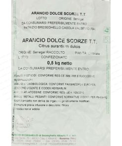 Arancio dolce scorze Taglio Tisana 500g