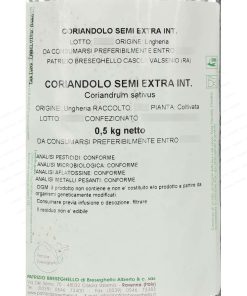 Coriandolo semi extra interi 500g