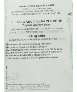 Fieno greco semi polvere 500g
