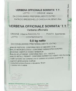 Verbena officinale sommità Taglio Tisana 500g