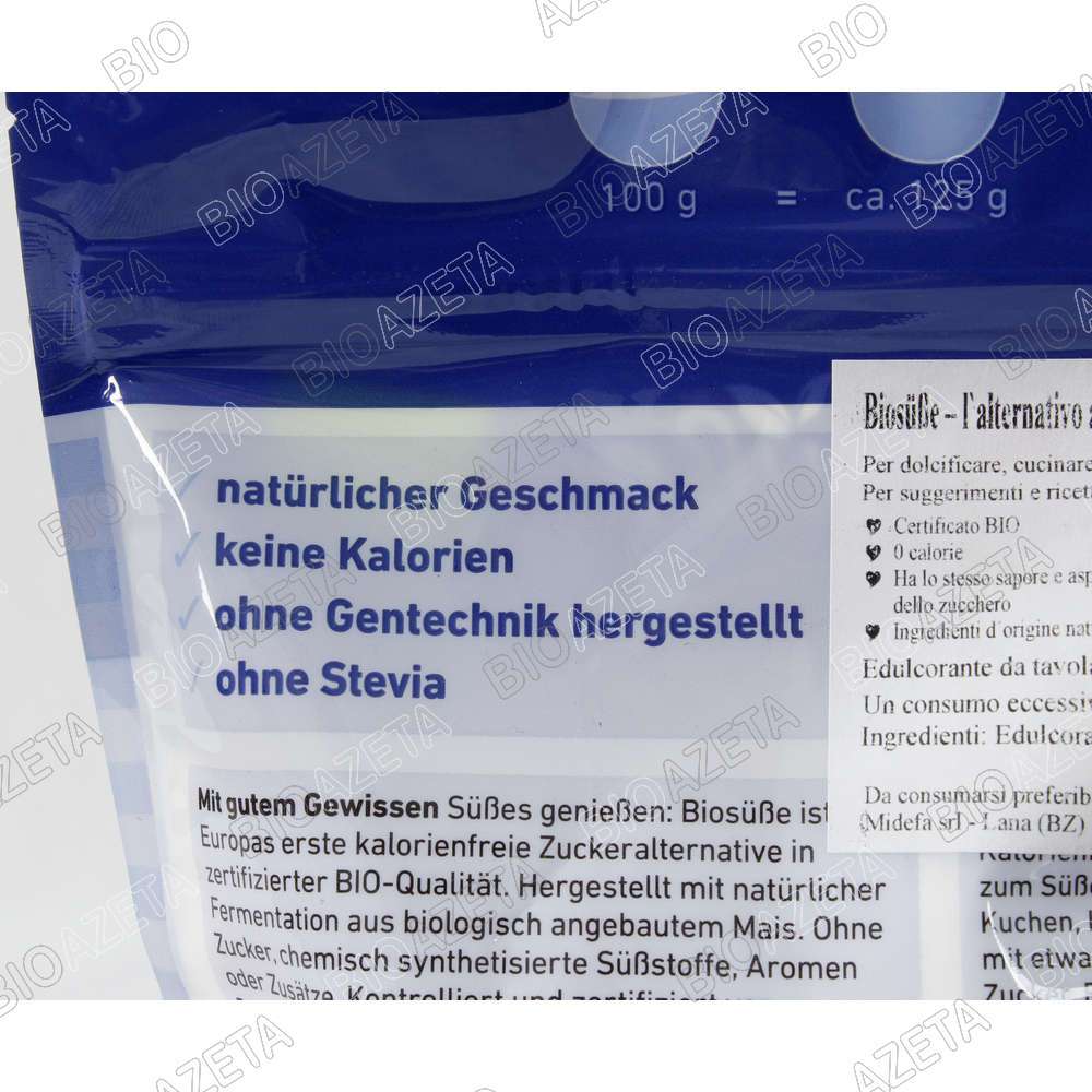 Eritritolo bio 440g Biosube - immagine 2