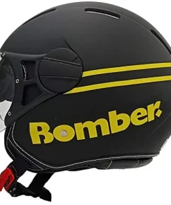 CASCO RODEO DRIVE RD107LUX DOPPIA VISIERA NERO OPACO/GIALLO