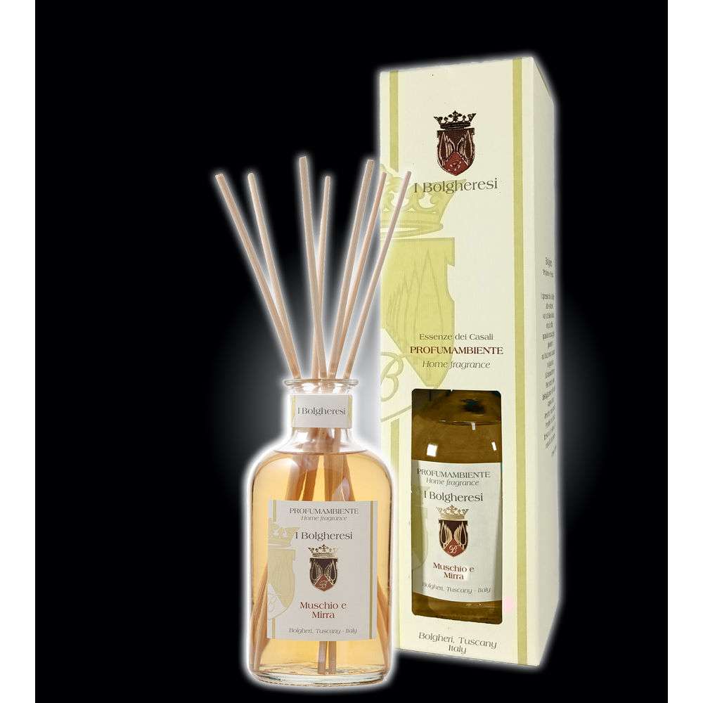 Diffusore Ambiente Muschio e Mirra 250ml Bolgherello