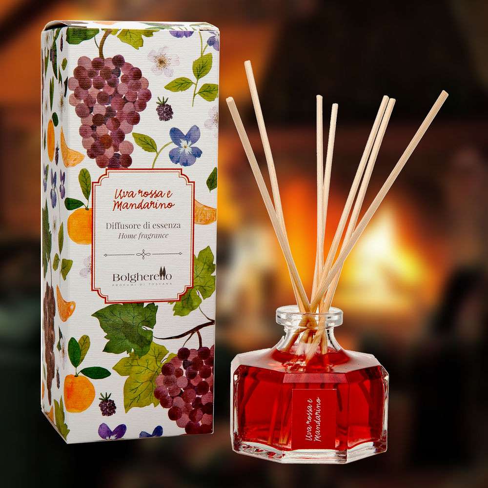 Diffusore di essenza Uva Rossa e Mandarino