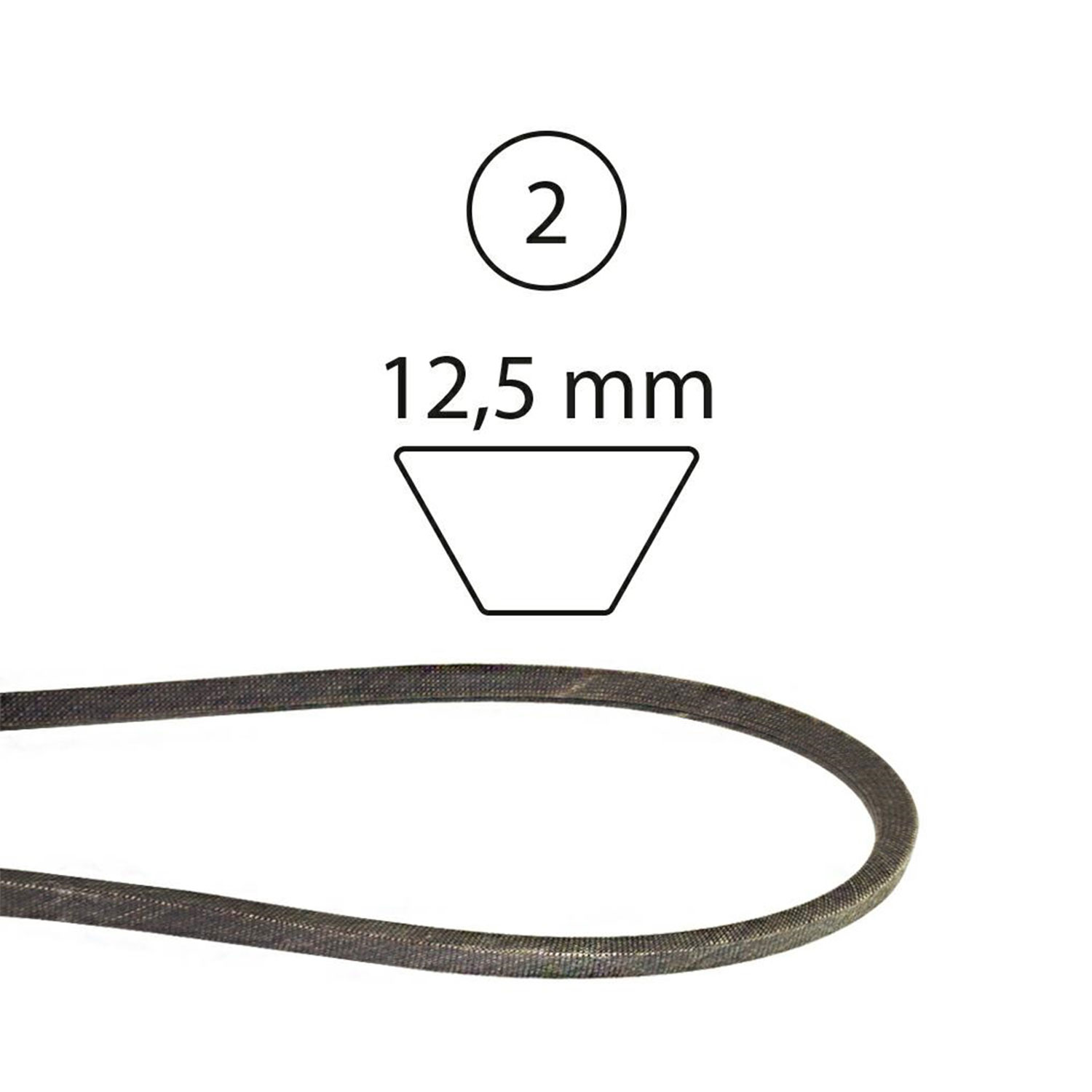 CINGHIA SIMPLICITY 91.10 1732204 1/2″ X 91.10″ SNAPPER -520635