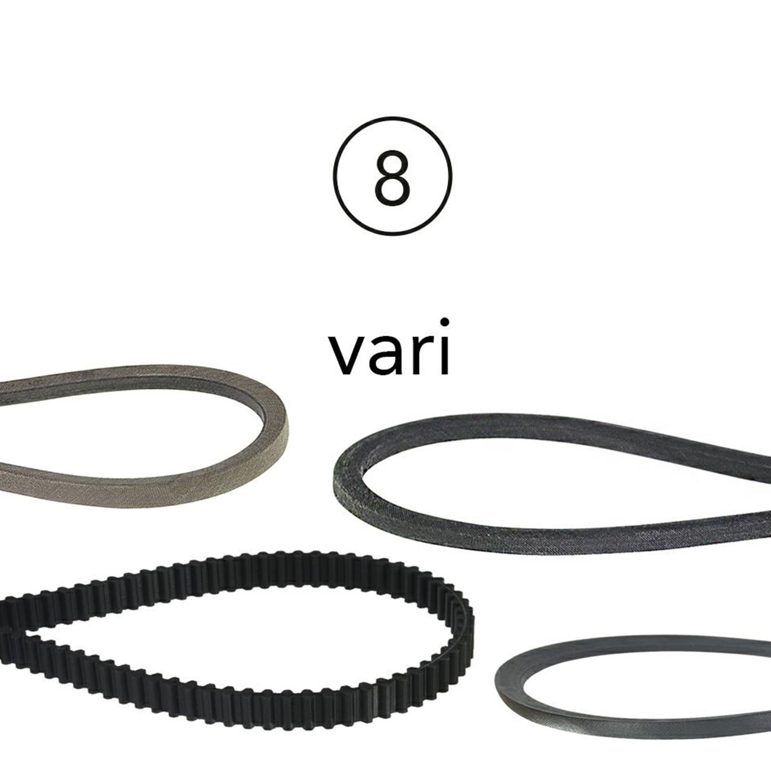 CINGHIA DENTATA X PARK 107M-mm1880 9585-0132-01 G.G.P. STIGA -520526