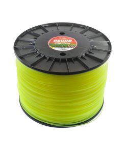 Rotolo 10 Kg filo Giallo Fluo Quadro diametro 2.4 mm Lunghezza 1620 metri