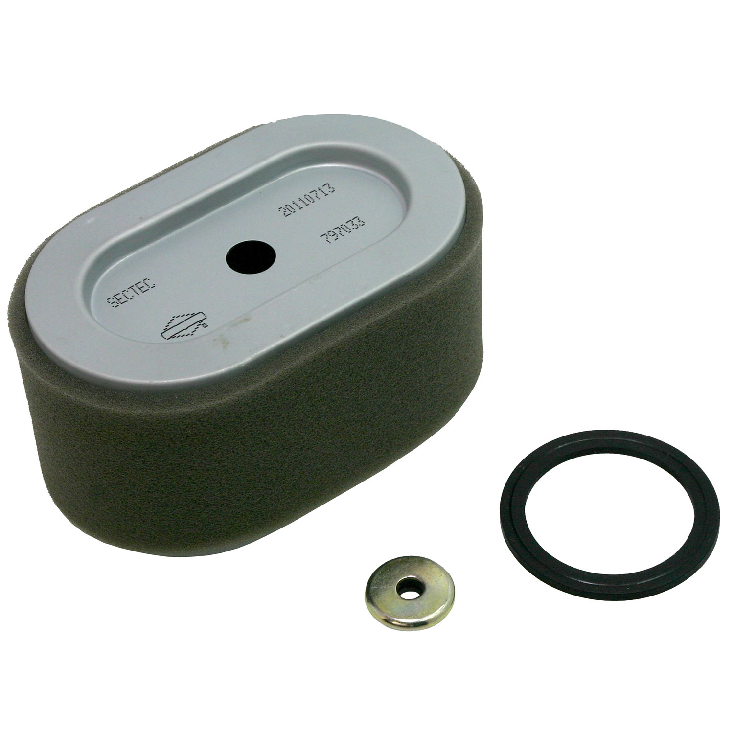 Filtro aria completo serie 13H300, 13L300 ad albero orizzontale