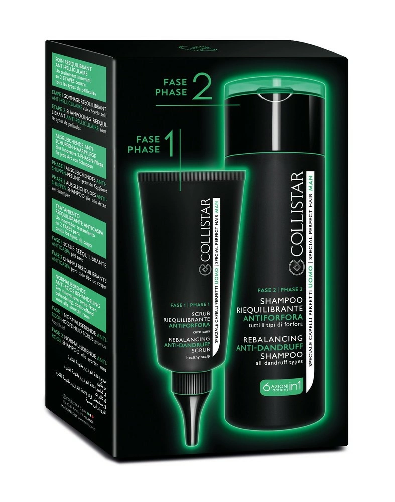 Capelli Perfetti Uomo Trattamento Riequilibrante Antiforfora 200ml