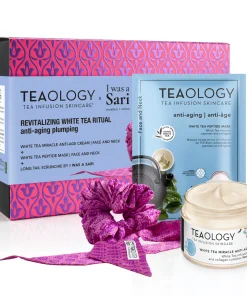 Rituale Viso al Tè Bianco Revitalizzante e Antietà + Scrunchie Cofanetto Regalo