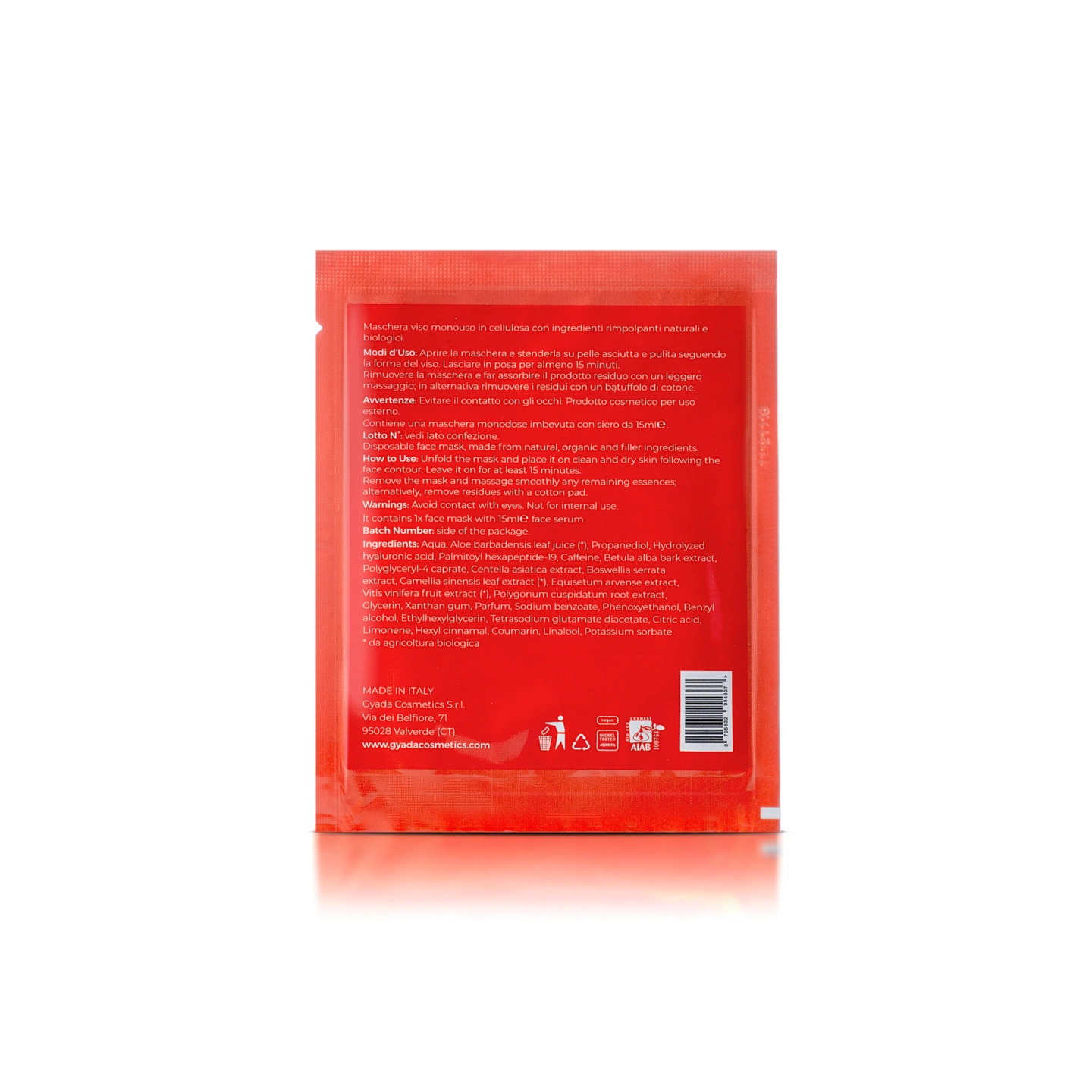 Maschera In Tessuto Effetto Rimpolpante N. 4 - immagine 2