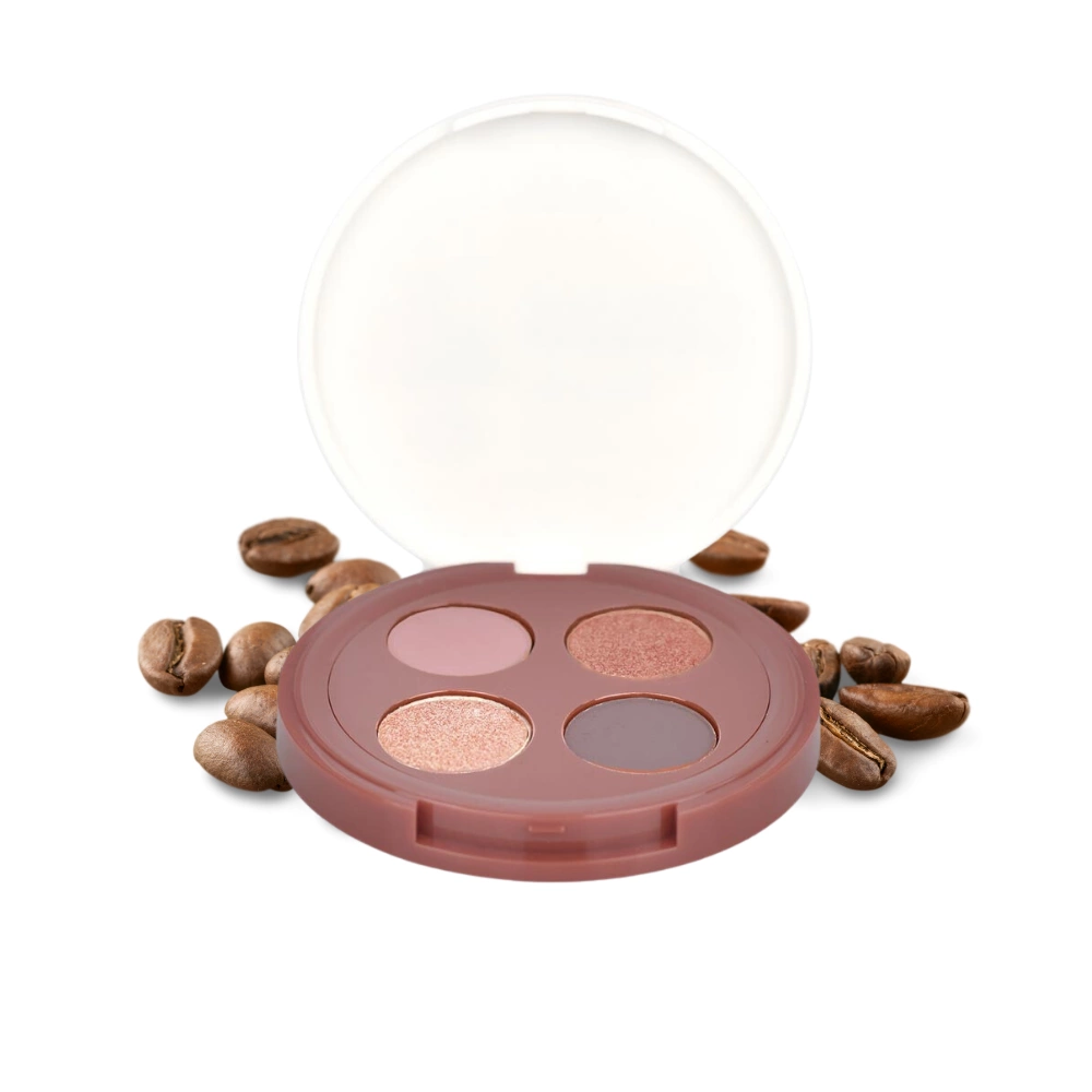 Quad Ombretti Con Olio Di Caffè – Caffè Mocha - immagine 2