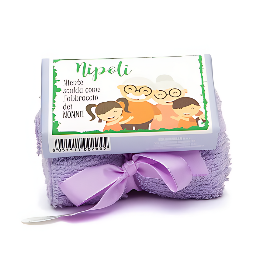 Sapone Lavanda con Lavetta – Dedica Nipoti