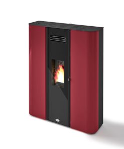 Stufa a pellet Eva Calor Diletta 10,5 Kw Colore Rosso – 901660600