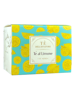 Tè Nero a Limone 15 filtri piramidali Carpano
