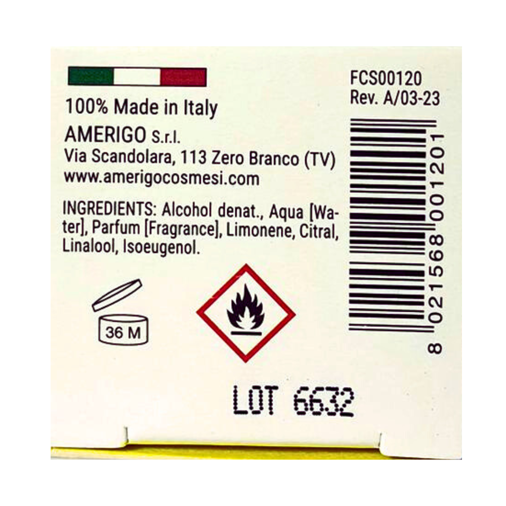Amerigo Fresca Sinfonia eau de parfum 15ml - immagine 3