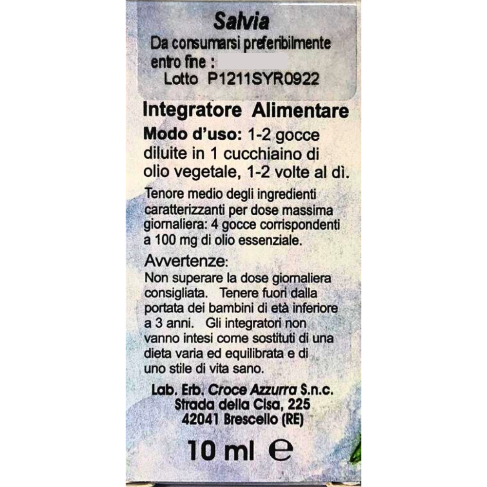 Olio essenziale Salvia 10ml Larix - immagine 2