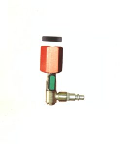 Terminale asta Lisam con rubinetto, raccordo girevole e guarnizione – 9063