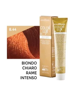Color Lux Crema Colorante – 8.44 Biondo Chiaro Rame Intenso 100 ml – Design Look