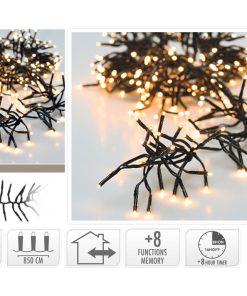 Cluster 1152 LED bianco caldo