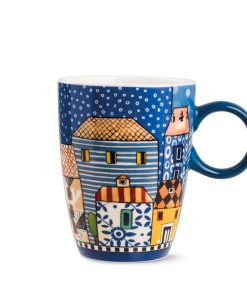 Mug paese mio blu ml 430